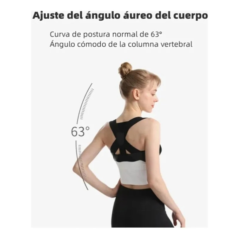 Nios Faja Corrector Postura Espalda Para Hombre Y Mujer