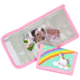 com-four® 24-Piece Unicorn Party Gift Set - Purse, Keyring, Bouncy Balls and Snap Bracelets - Party Bags for Birthday Party [Colour Varies]