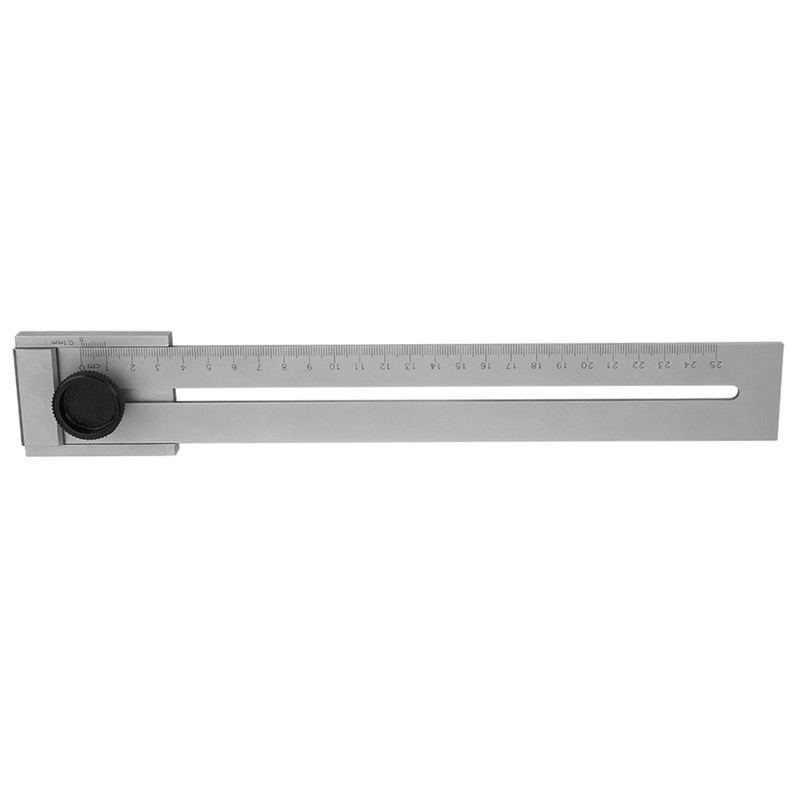 0-250mm Measurement Range High Accuracy Woodworking Marking Ruler Gauge Measurement