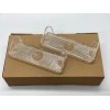 KK 1966 66 Impala Belair Biscayne Parking Light Lamp Lens Pair