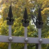 Warmhm 10pcs Fence Head Column Fence Cover Post Cap Column