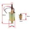 Riloer 12 V Universal Electric Fuel Pump 5-9 Psi E8012S