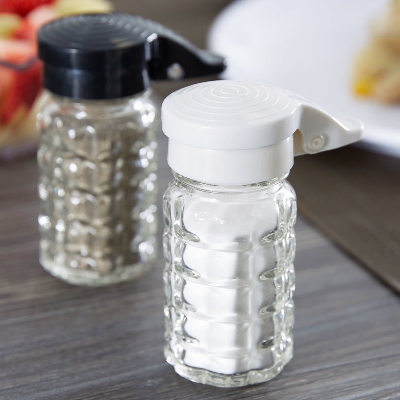 Tablecraft Moisture Proof Salt & Pepper Shakers - 1.5 Oz