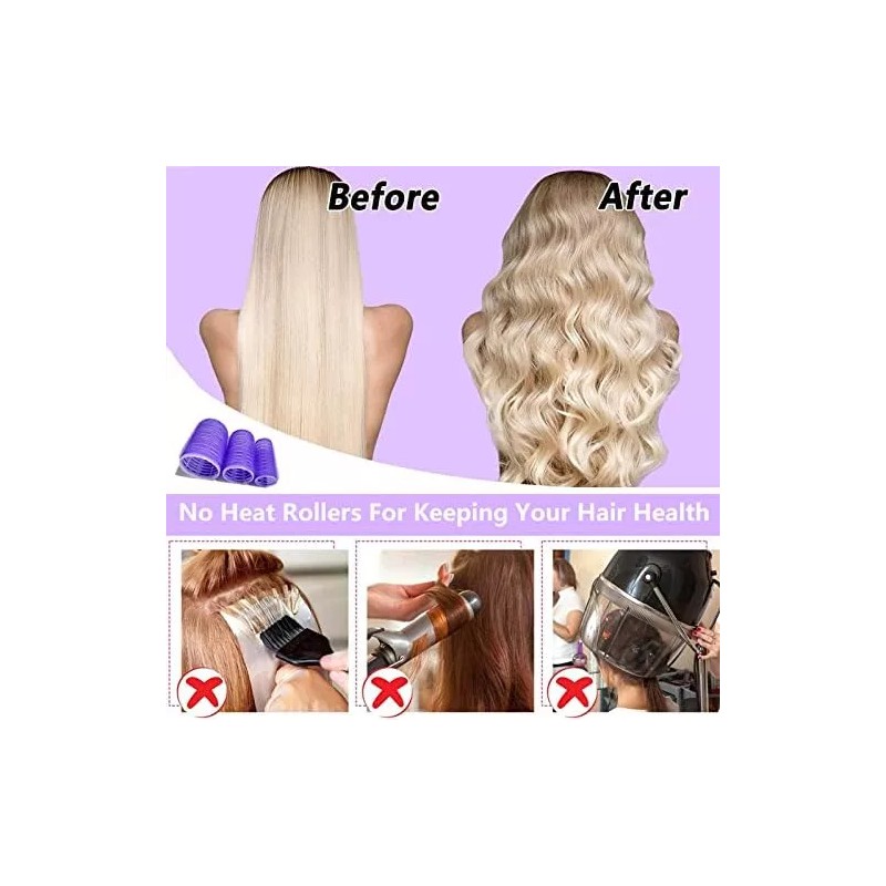ROPIKIS Juego De Rulos Para Rizadores De Cabello, 30 Piezas,
