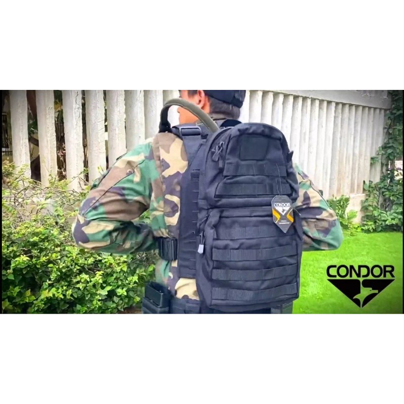Condor Mochila Para Chaleco Tactico Molle Hidratacion 2 Verde Olivo