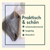 BewusstGrün® 6 Premium Fabric Napkins Linen + Folding Instructions I