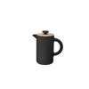 Stelton Theo French Press, Stone, Black, 18 x 10 x