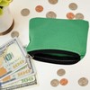 1 Pack Canvas Coin Purse, 3.1x5.1 Inch Small Organizer Bags