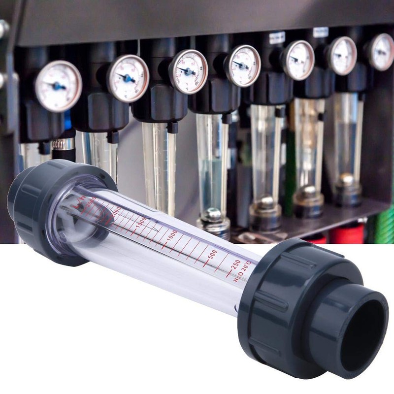 ABS Plastic Pipe Flow Meter, Plastic Flat Mouth (Inner Diameter
