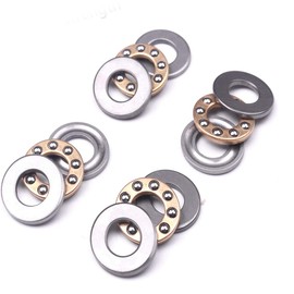 Atoplee F8-22M 8 x 22 x 7mm Miniature Axial Ball Bearings (4 Pieces)