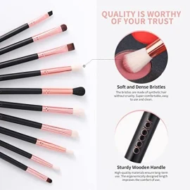 Docolor Brochas Para Sombra De Ojos Juego De Brochas De Maqu