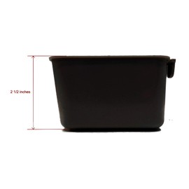 The ROP Shop | 100-Pack - Black Cage Cups Made of Flexible Plastic Prevent Freezing/Breaking