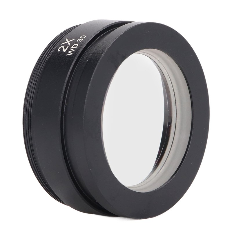 2X Auxiliary Objective Lens Aluminium Alloy WD30 2X Barlow Lens