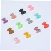 BIUDECO DIY 3D Cartoon Bear Nail Art Charms Rhinestones Manicure