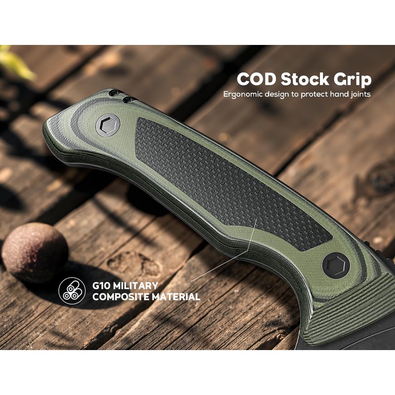 ODERFUN 8 Inch Professional Chef Knife - German Steel Blade