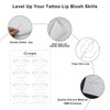 Semi Permanent Makeup Lip Shading Practice Skin Tattoo Lip Blush