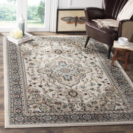 Safavieh Lyndhurst Collection LNH338B Oriental Cream and Beige Area Rug (8' x 10')