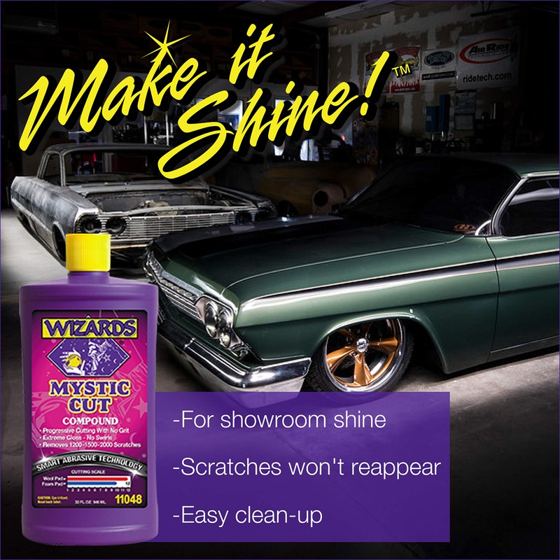 WIZARDS – Mystic Cut Smart Abrasive Technology Compound for Automotive