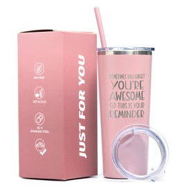 Inncup Birthday Gifts for Women,Gifts for Friends Female,Thank You Gifts,Inspirational Gifts,Birthday Presents for Women,Gifts for Friend,Her,Women,Coworker,Employee-22 Oz Stainless Steel Tumbler