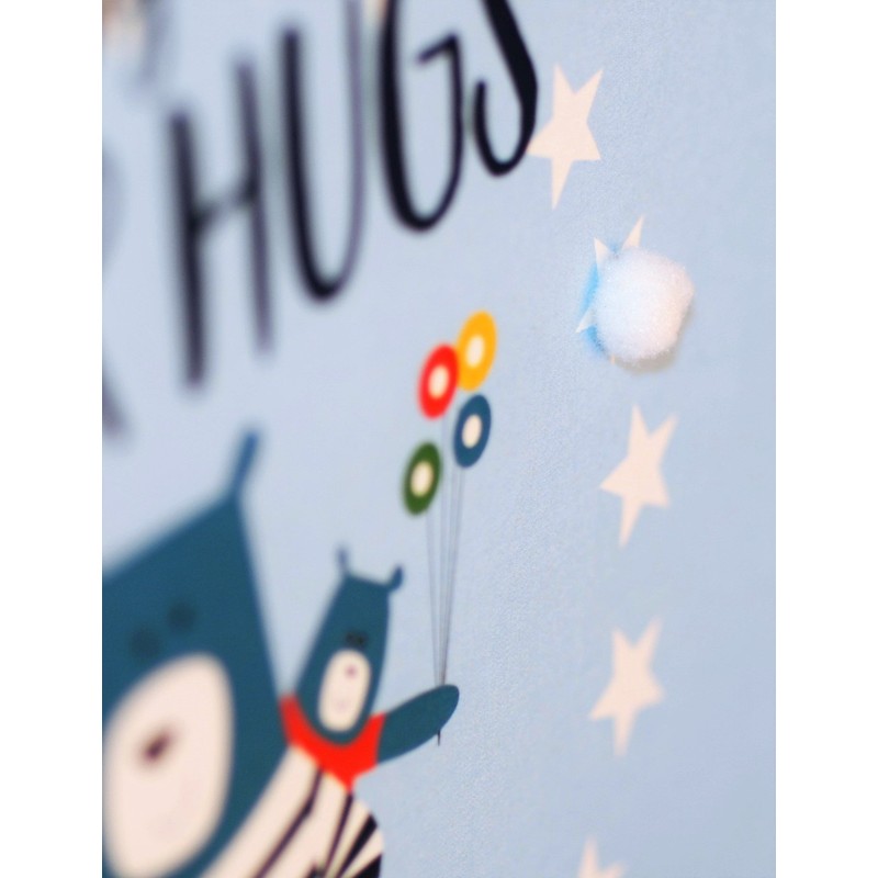 Pom Pom "Daddy Bear" Father's Day Card,FPO008