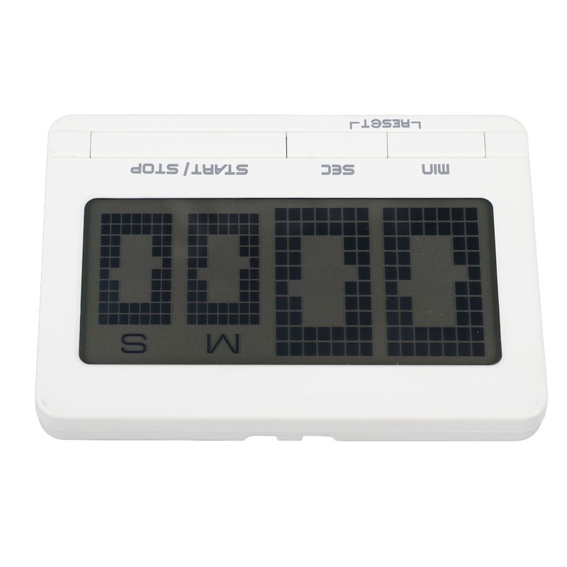 Digital Kitchen Timer Big Digits Magnetic Timer Backing Stand for