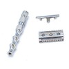 OdontoMed2011® Classic Long Handle 3-Piece Double Edge Safety Razor (BTS-322)