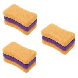 Mikinona 3sets Dead Skin Remover Exfoliating Tool Pedicure Pumice Stone Rubbing Stone Grinding Foot Tool 3pcs*3 Random Color