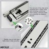 NECILO Full Extension Ball Bearing Drawer Slides 8 10 12