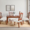WUSOUPU Waterproof Dining Chair Seat Covers Leather Kitchen Seat Covers,