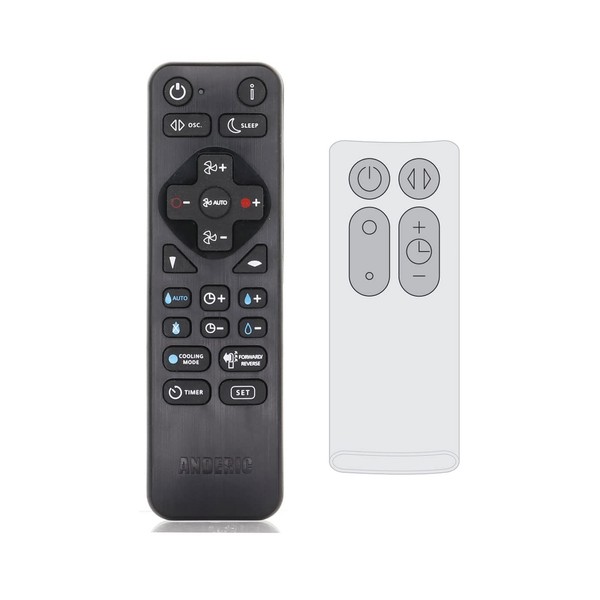 Anderic Replacement Remote for Dyson Cool™ AM07 Tower Fan -