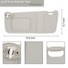 NHILES Driver & Passenger Side Sun Visor Replacement Fits for