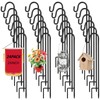 Hicarer 24 Pack 25 Inch Shepherds Hooks Outdoor Plant Hanger