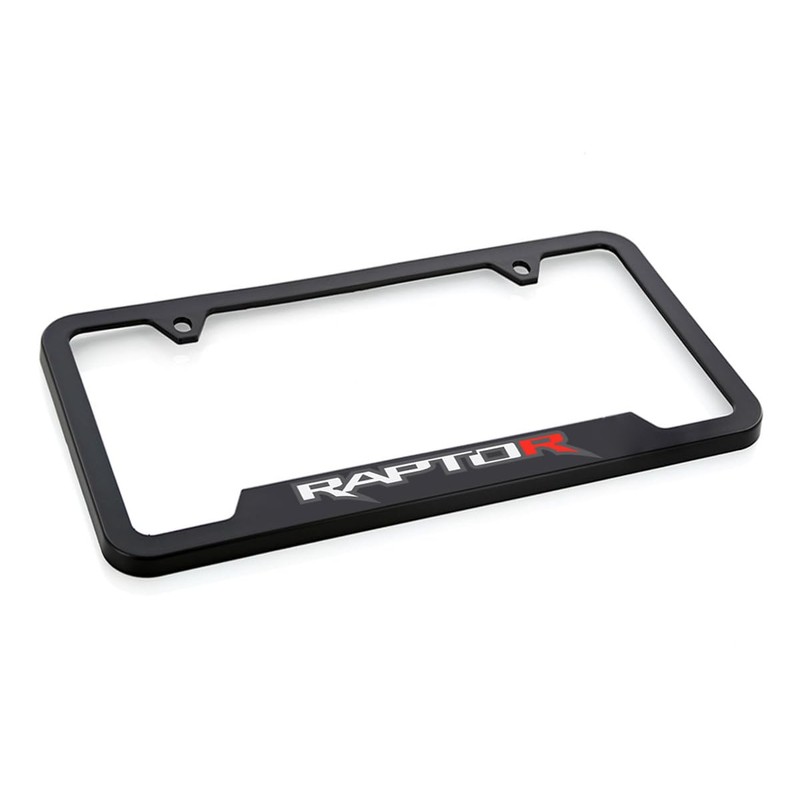 Ford Raptor UV Printed Plastic License Plate Frame