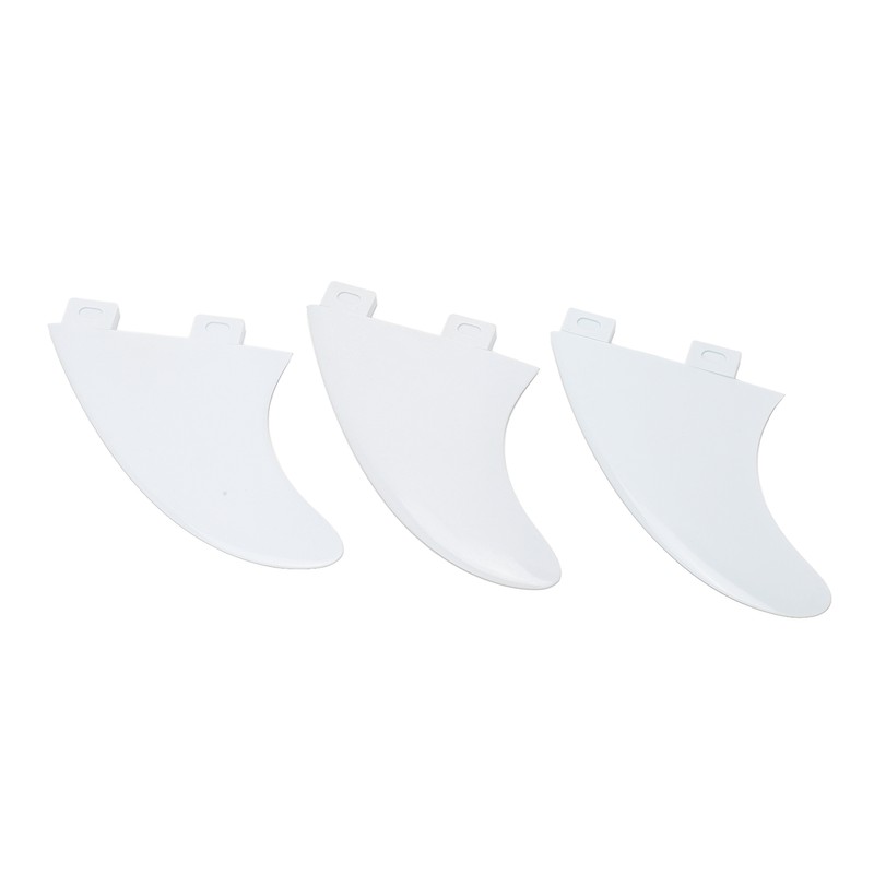 3PCS Surfboard Fin Replacement PVC Paddle Board Fin Surfboard Accessory