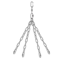 CCYODECO Punching Bag Hanger, 304 Stainless Steel Chain & Swivel with Quick Connection Links for Heavy Bag, Gym Swing, and Hammock