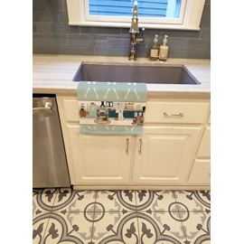 Caroline's Treasures WDK5970KTWL White Cream Labrador Retriever in The Kitchen Kitchen Towel, 15 X 28, Multicolor