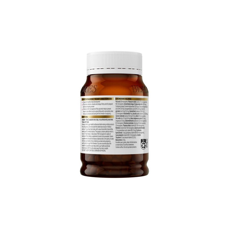 Blackmores Pregnancy and Breast-Feeding Gold 180 Capsules