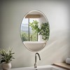 Gatco 1800 Bathroom Wall Mirror, 27"H x 20"W Modern mirror