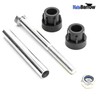 REPLACEMENT WHEELBARROW/WHEEL BARROW AXLE SET - 130MM - TO FIT