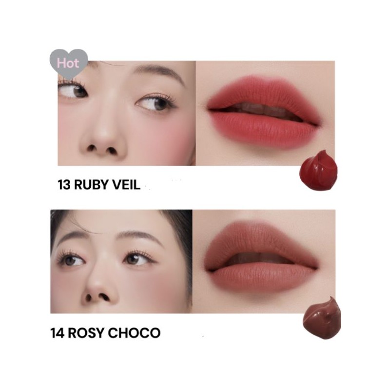 OIAD Silver Pulse Moussecream Lip&cheek 7.5g, Color:MAGENTA BLOOM