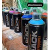 Sprühdose Montana BLACK 400 ml - Graffiti Paint - hochdeckende