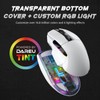 DAREU A955 Wireless Gaming Mouse with RGB Charging Dock: Tri-Mode