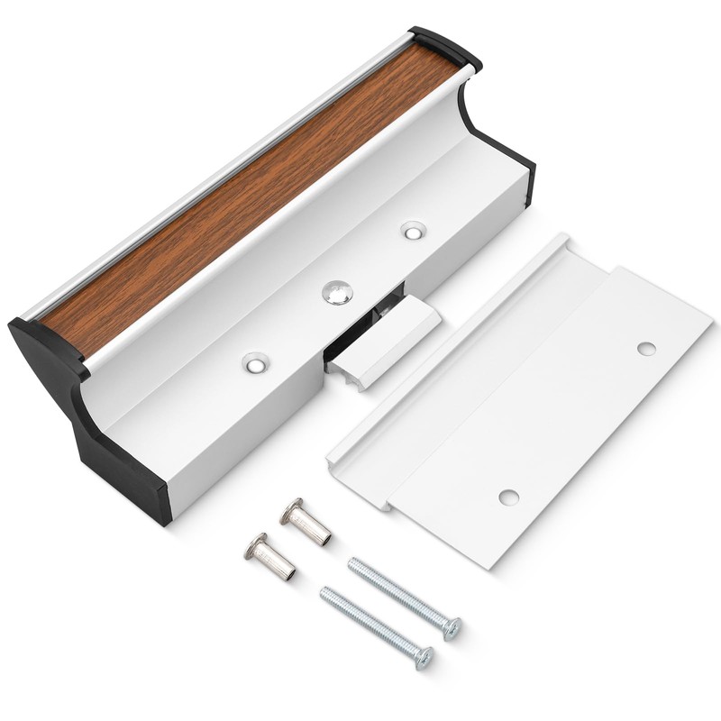 Baomain 3" Hole Spacing C-to-C Sliding Door Handle Set, Surface