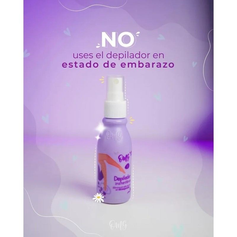 Depilador Instantáneo Omg 60ml Dluchi Kaba