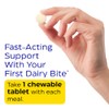 Enzymedica DairyAssist masticable, enzimas digestivas 2 en 1 para la