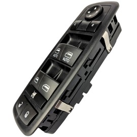 SWITCHDOCTOR Window Master Switch for 2011-2019 Dodge Journey (Without Power Folding Mirrors, SUV, Power, Control, Button)