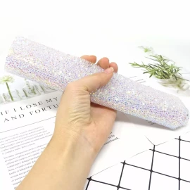 Honbay - Alfombrilla De Uñas Con Purpurina Para Decoración D