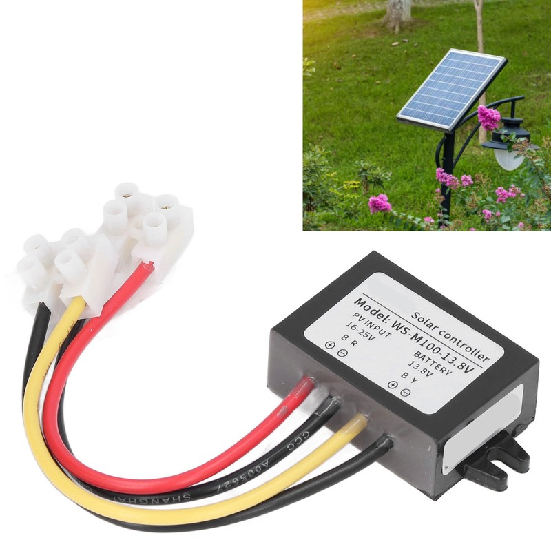MPPT Solar Controller Protective Control Panel Switch Battery Charging Supplies