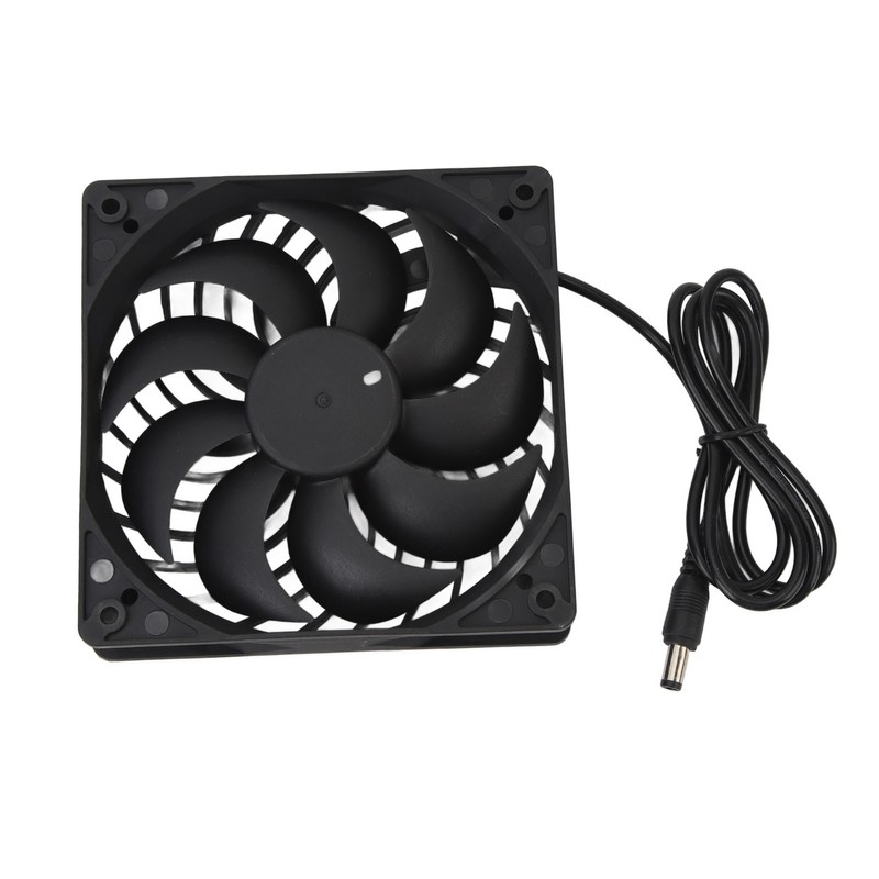 Solar Panel Fan 10W Exhaust Fan Dual Layer Metal Shell