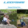 LEOFISHING Kids Fishing Pole Set with Full Starter Kits Portable